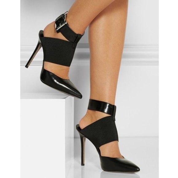 Michael Kors Collection Aviva Ankle Strap Pumps - Picture 1 of 12
